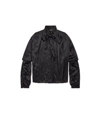 Double Sleeve Blouse - Black