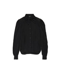 Bow Blouse - Black