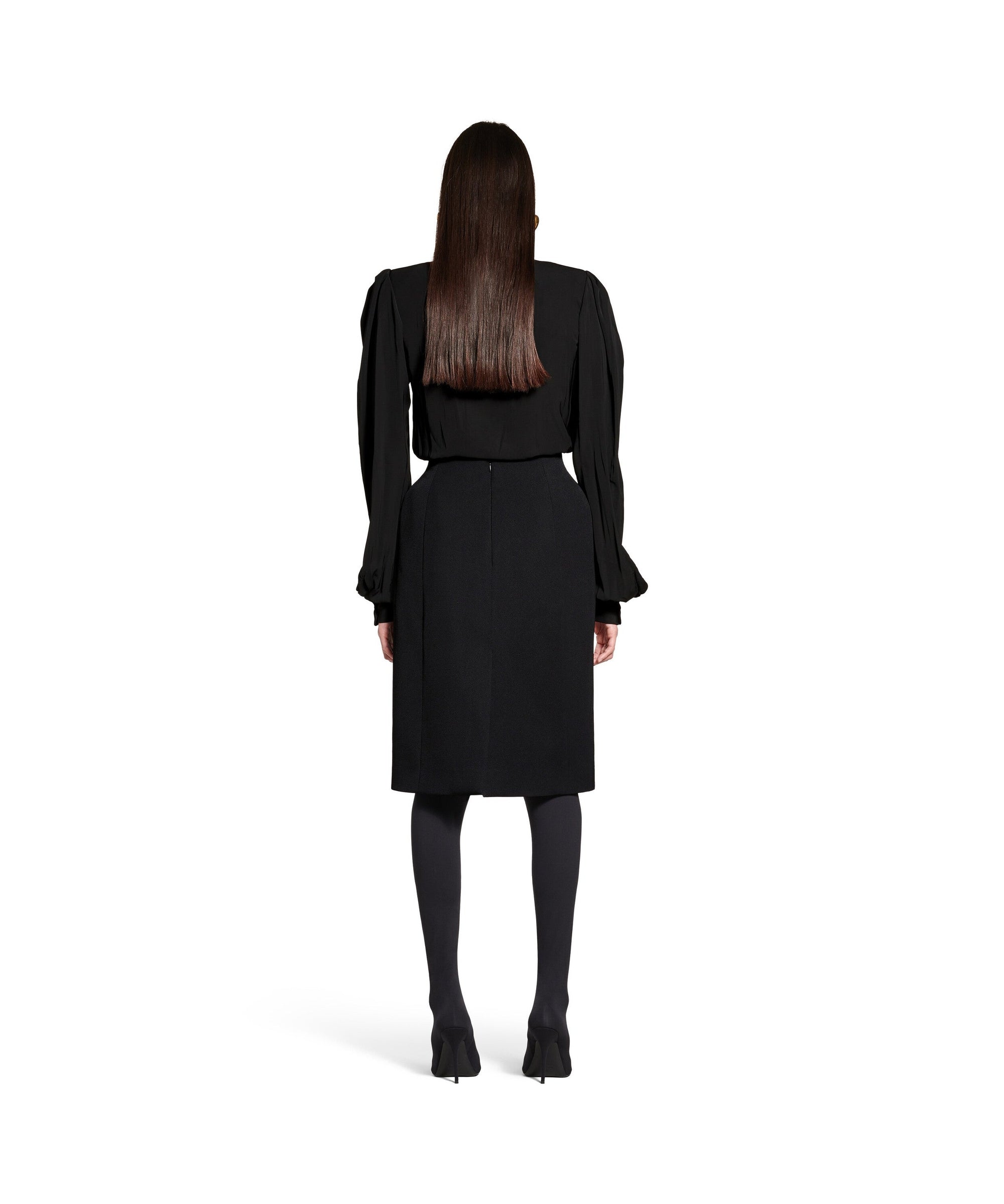 Bow Blouse - Black