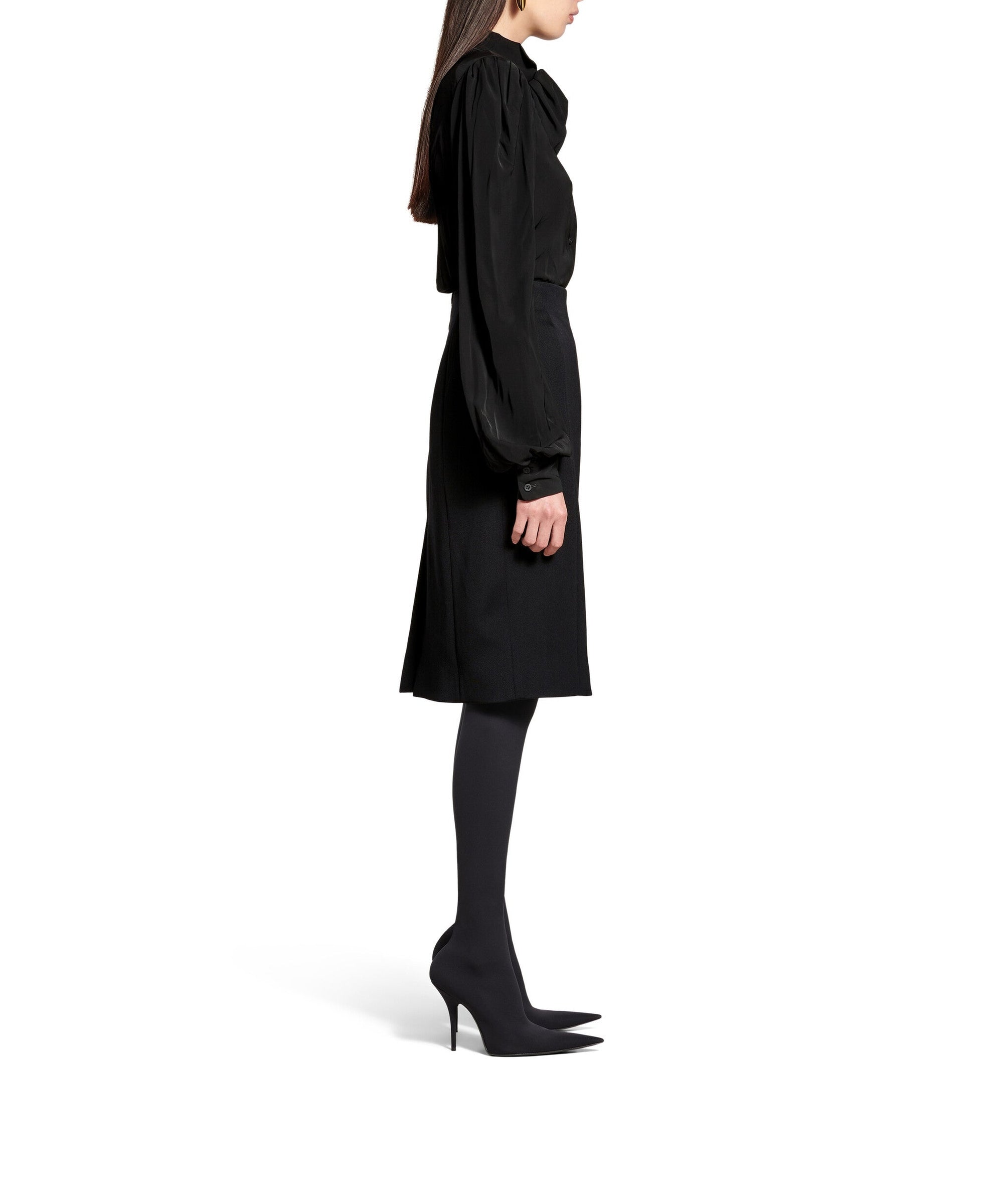 Bow Blouse - Black