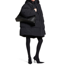 Hooded Puffer - Black