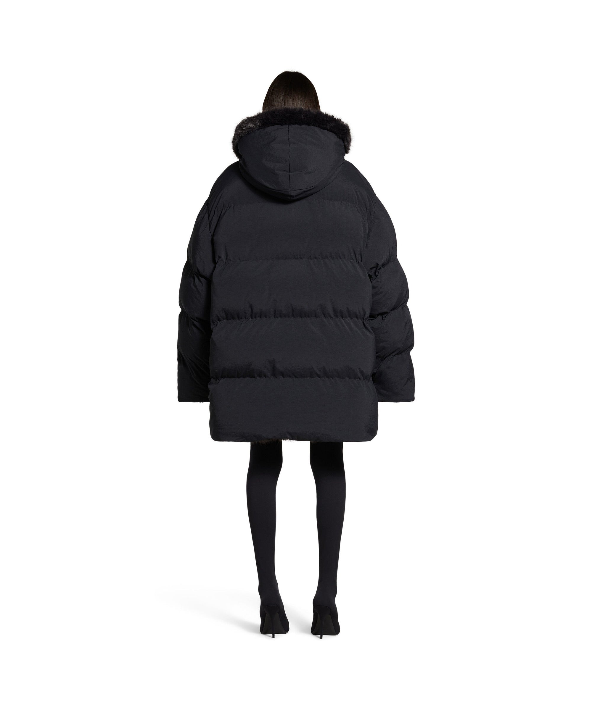 Hooded Puffer - Black