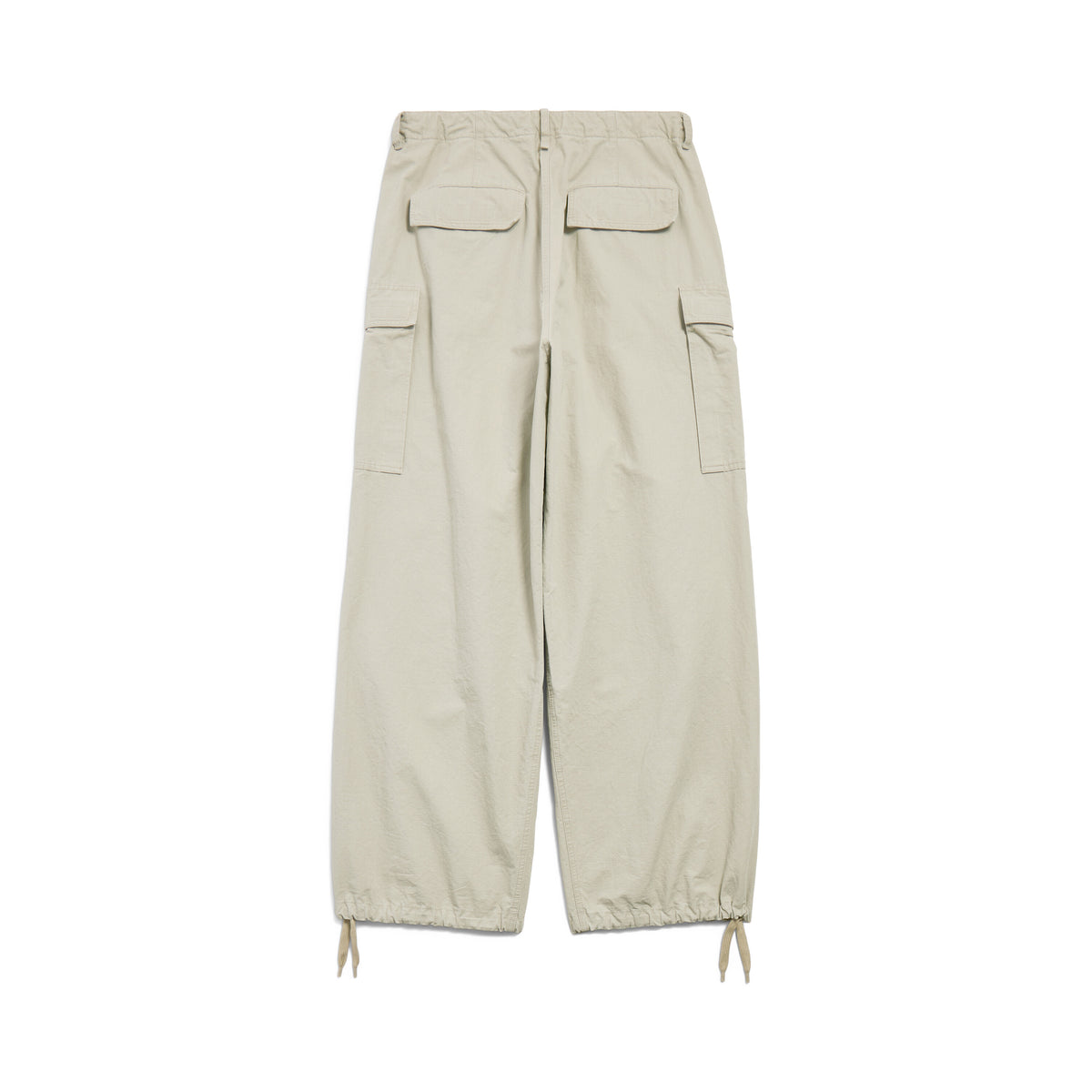 Large Cargo Pants - Military Beige