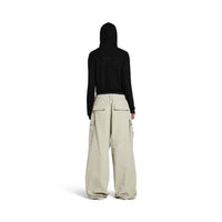 Large Cargo Pants - Military Beige