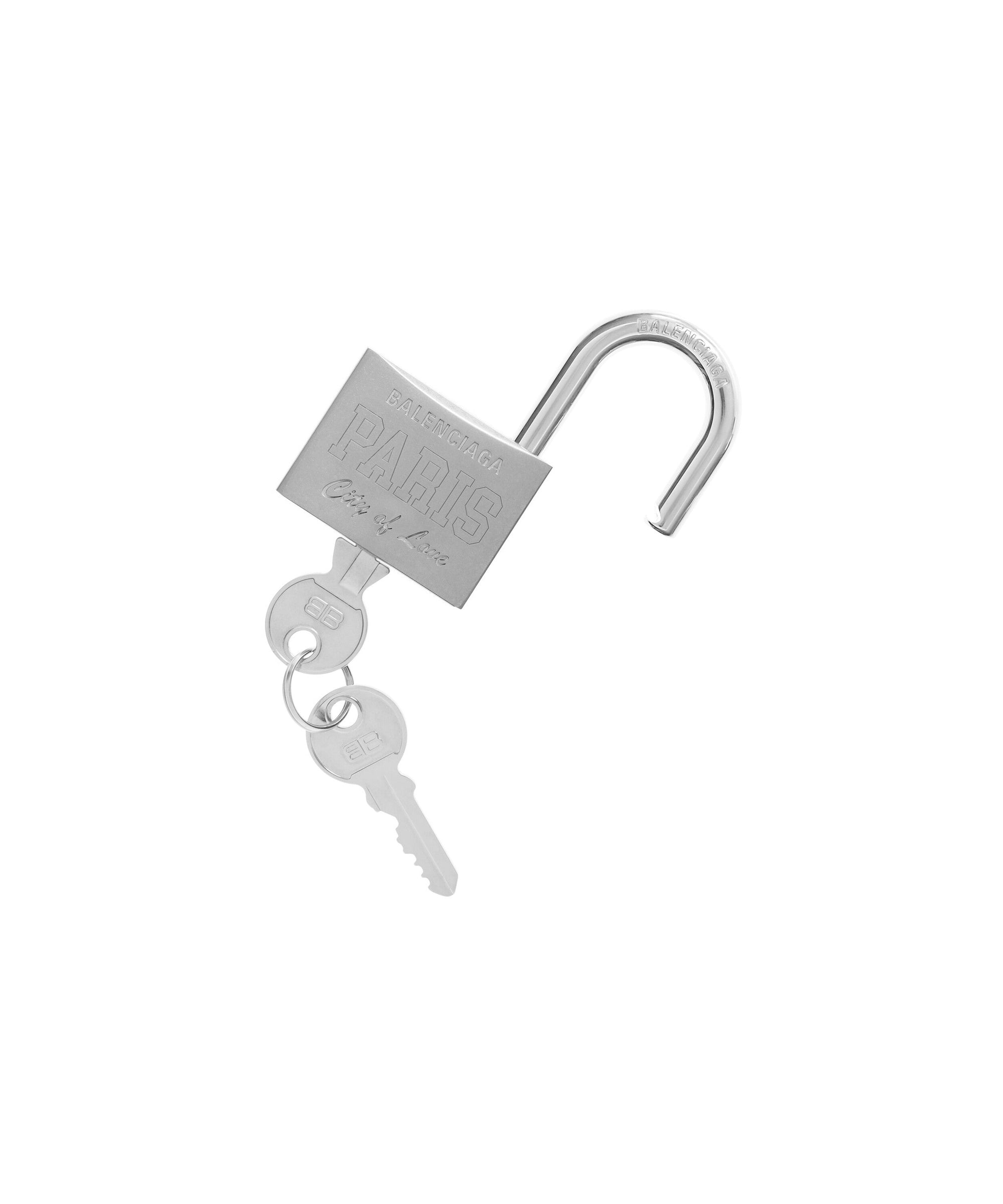 Bag Charm Padlock - Palladio Vibrato