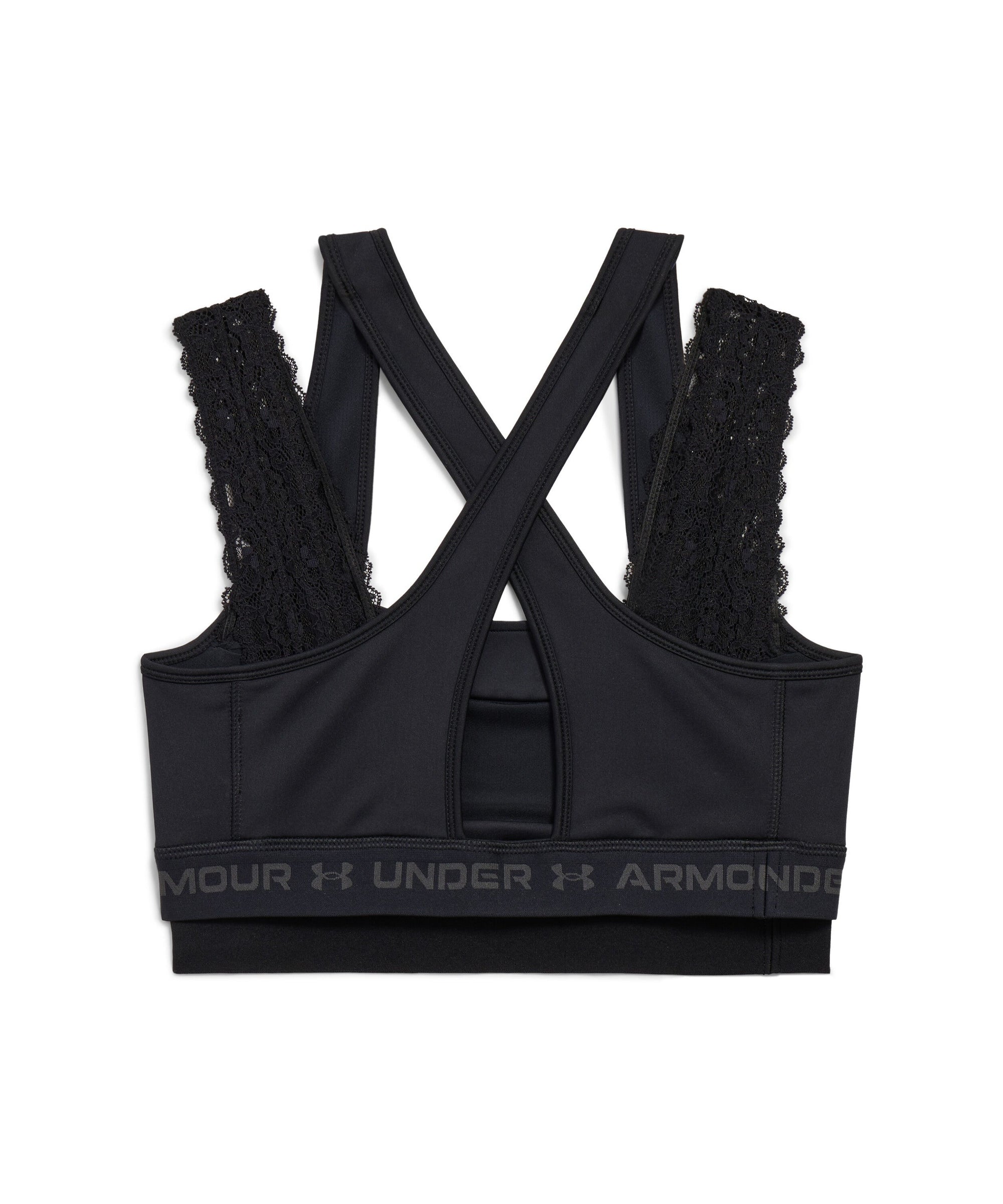 Under Armour® Layered Bra - Black