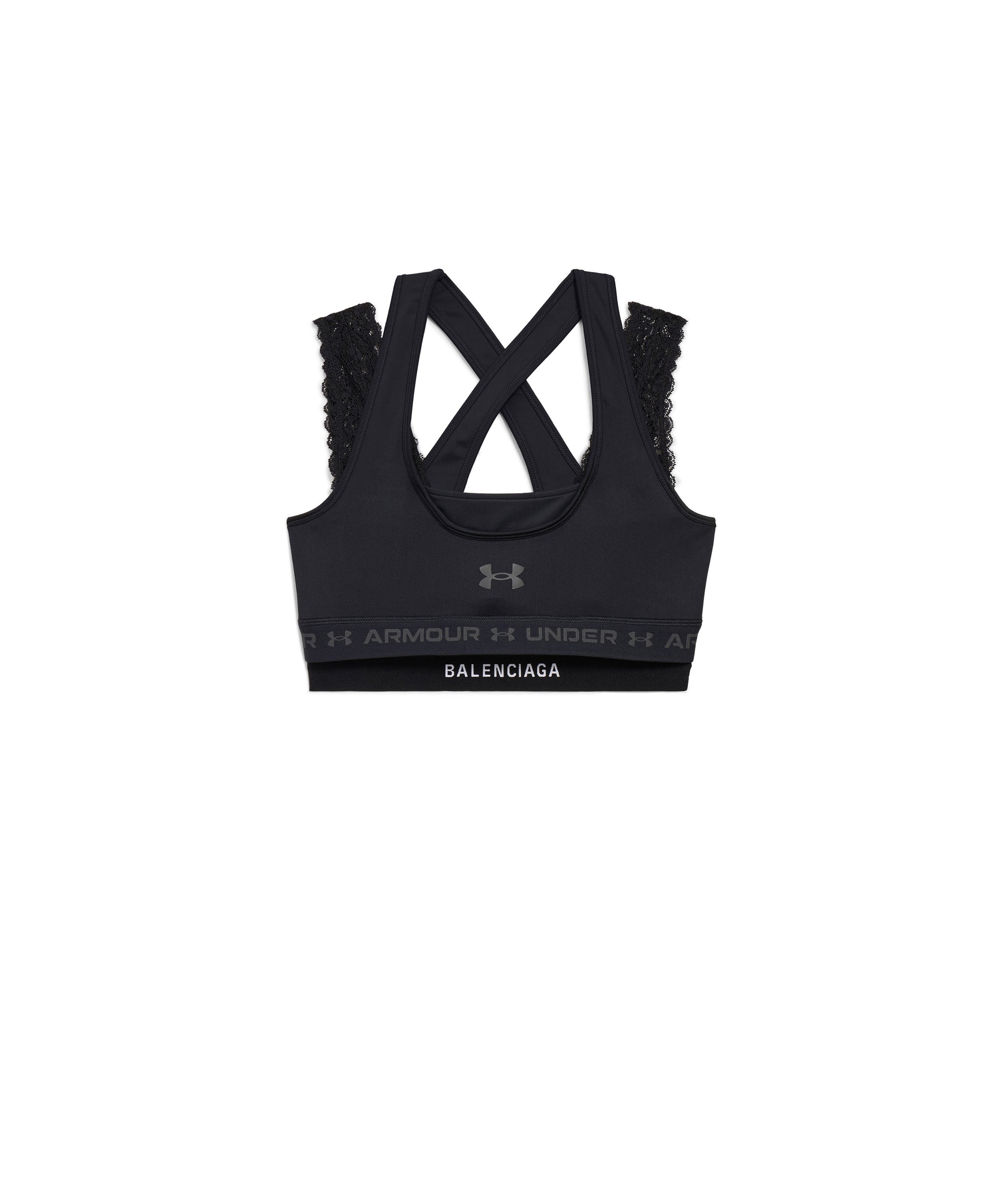 Under Armour® Layered Bra - Black