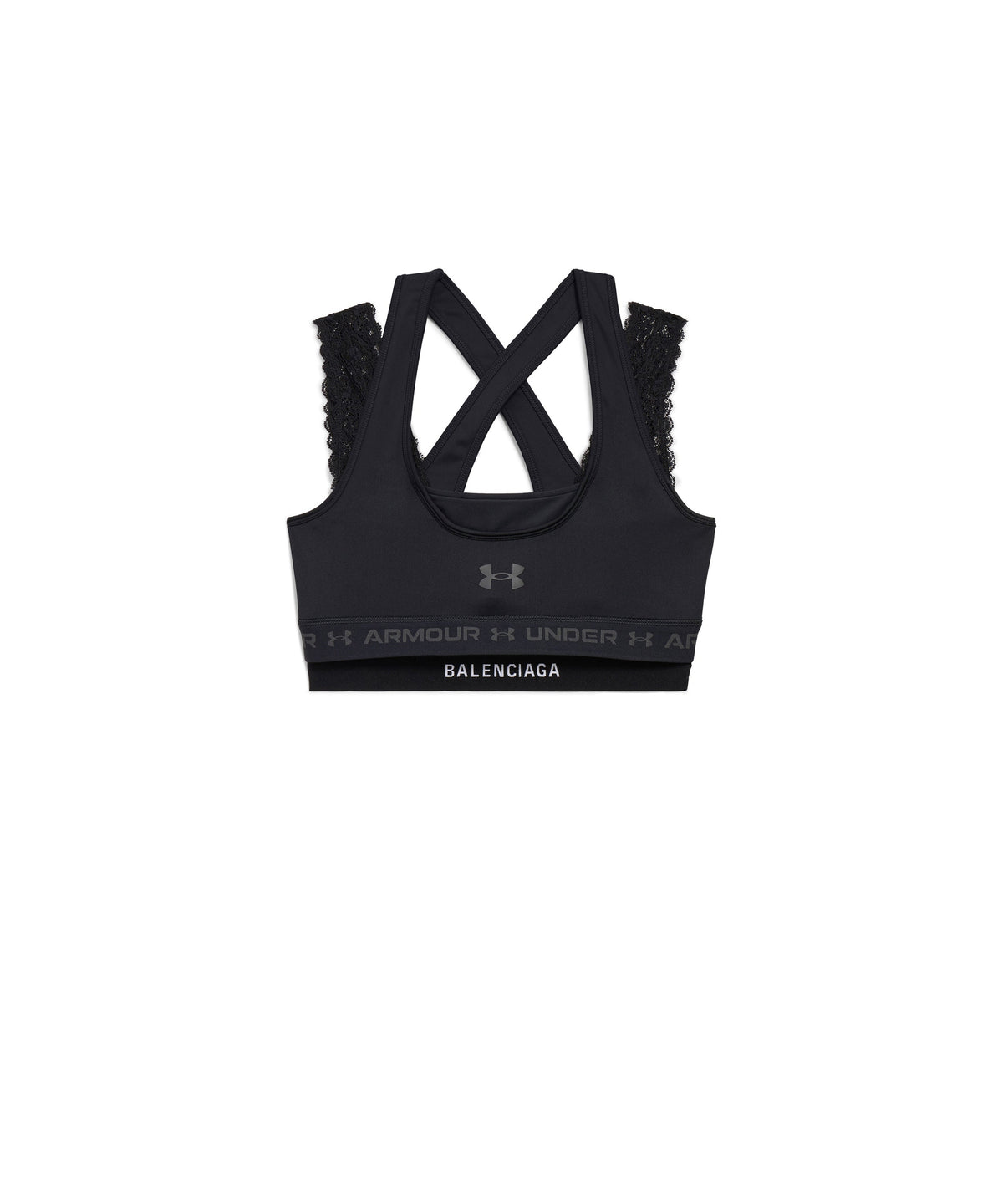 Under Armour® Layered Bra - Black