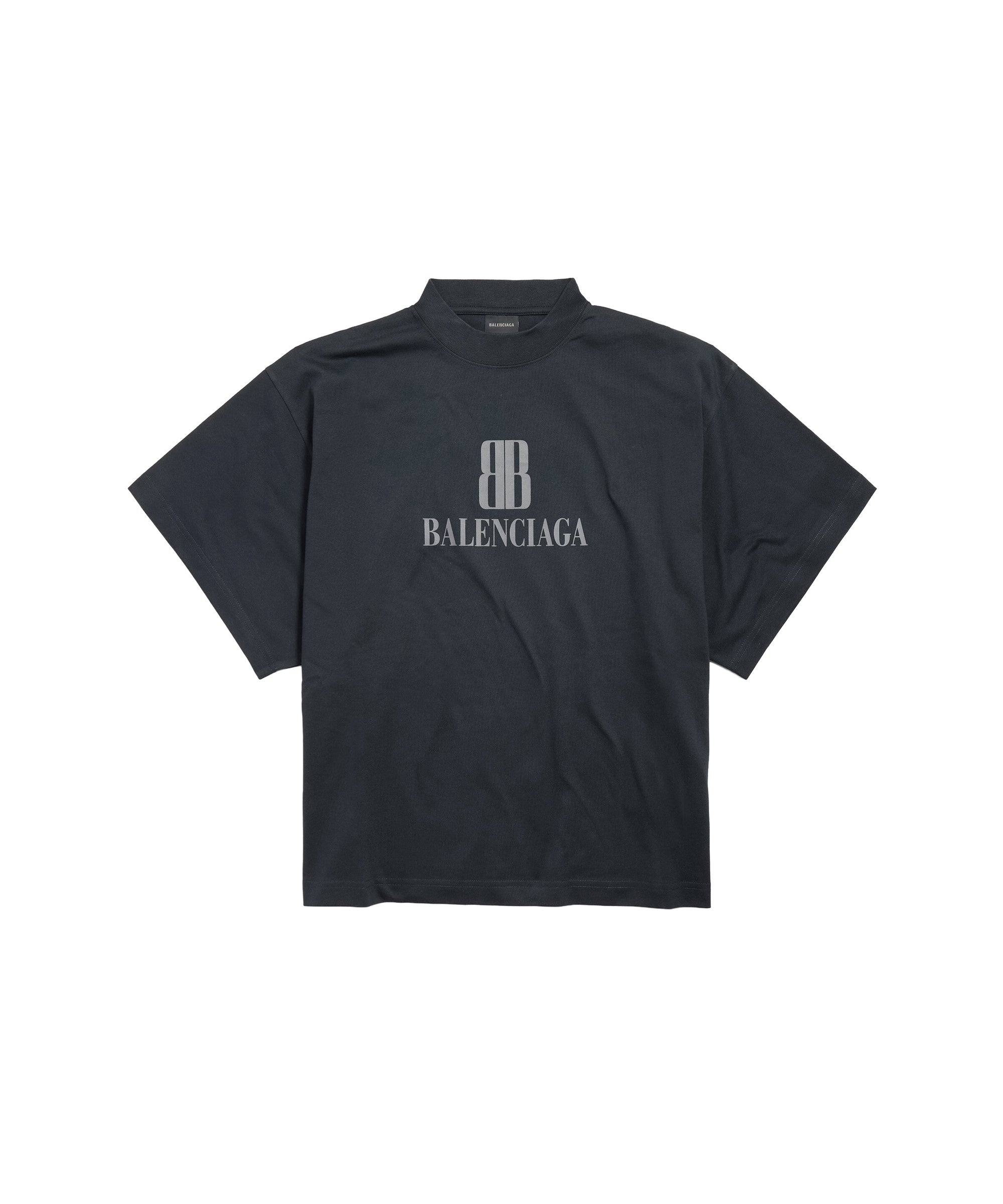 Nano BB Cropped T-Shirt - Faded Black