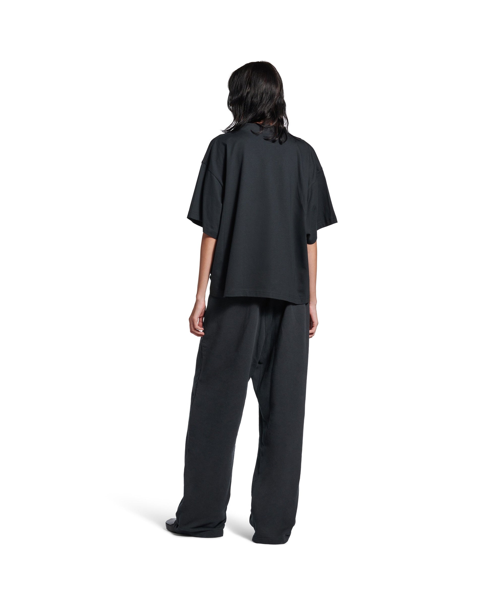 Nano BB Cropped T-Shirt - Faded Black