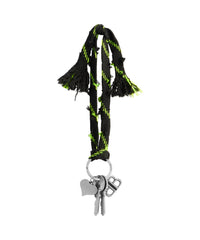 Charm/Keychain Shoelace BB - Black & Fluo Yellow