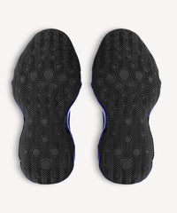 Basketball Sneakers - Blue Metallic
