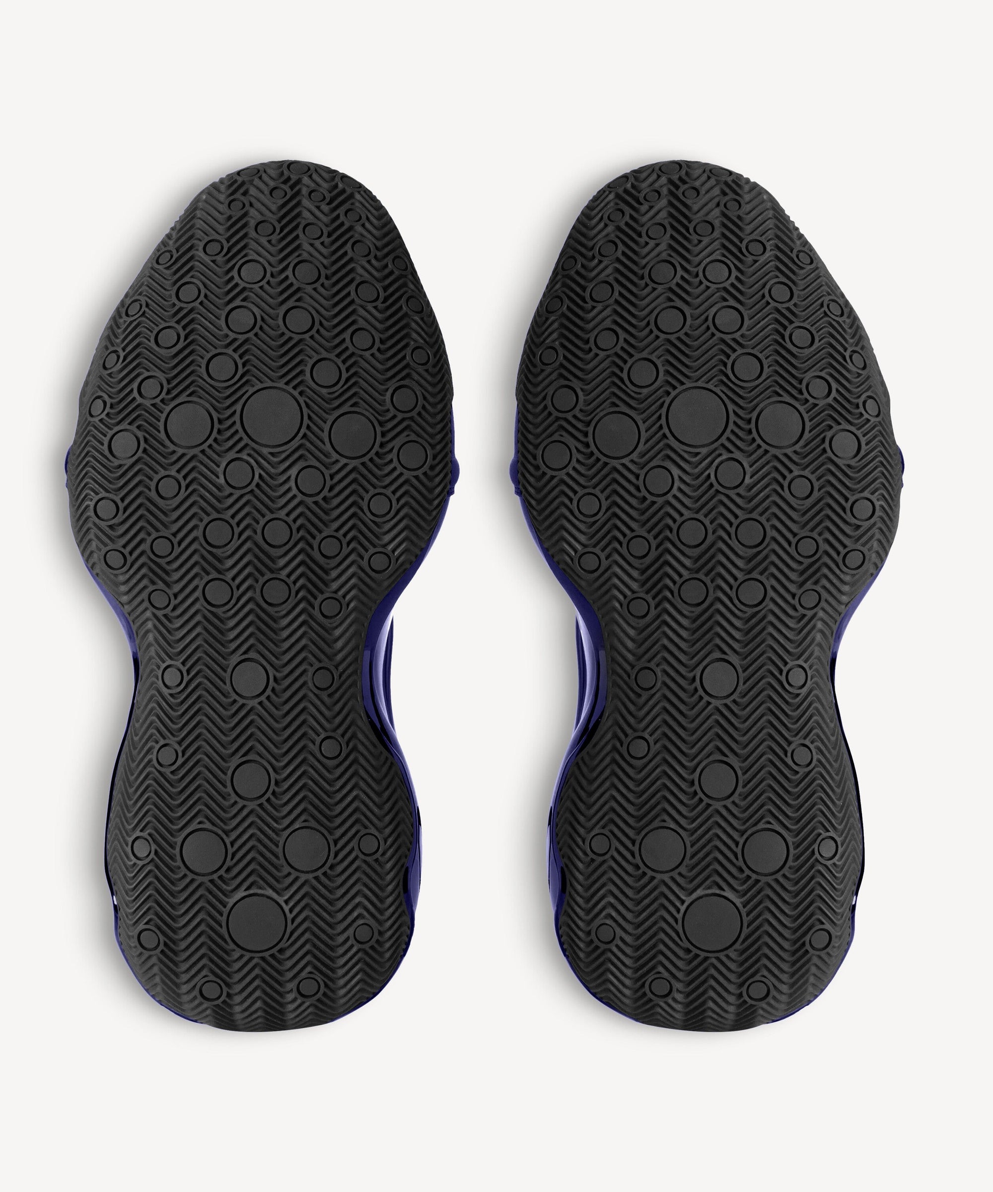 Basketball Sneakers - Blue Metallic