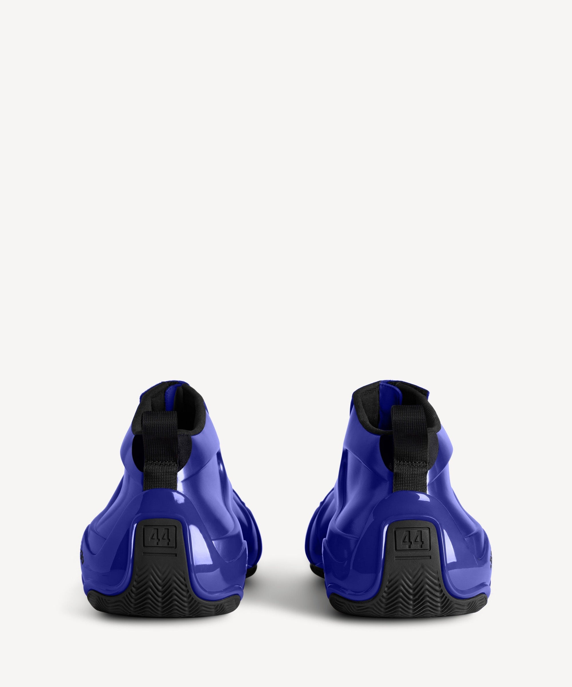 Basketball Sneakers - Blue Metallic