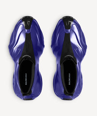 Basketball Sneakers - Blue Metallic