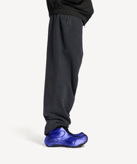 Basketball Sneakers - Blue Metallic