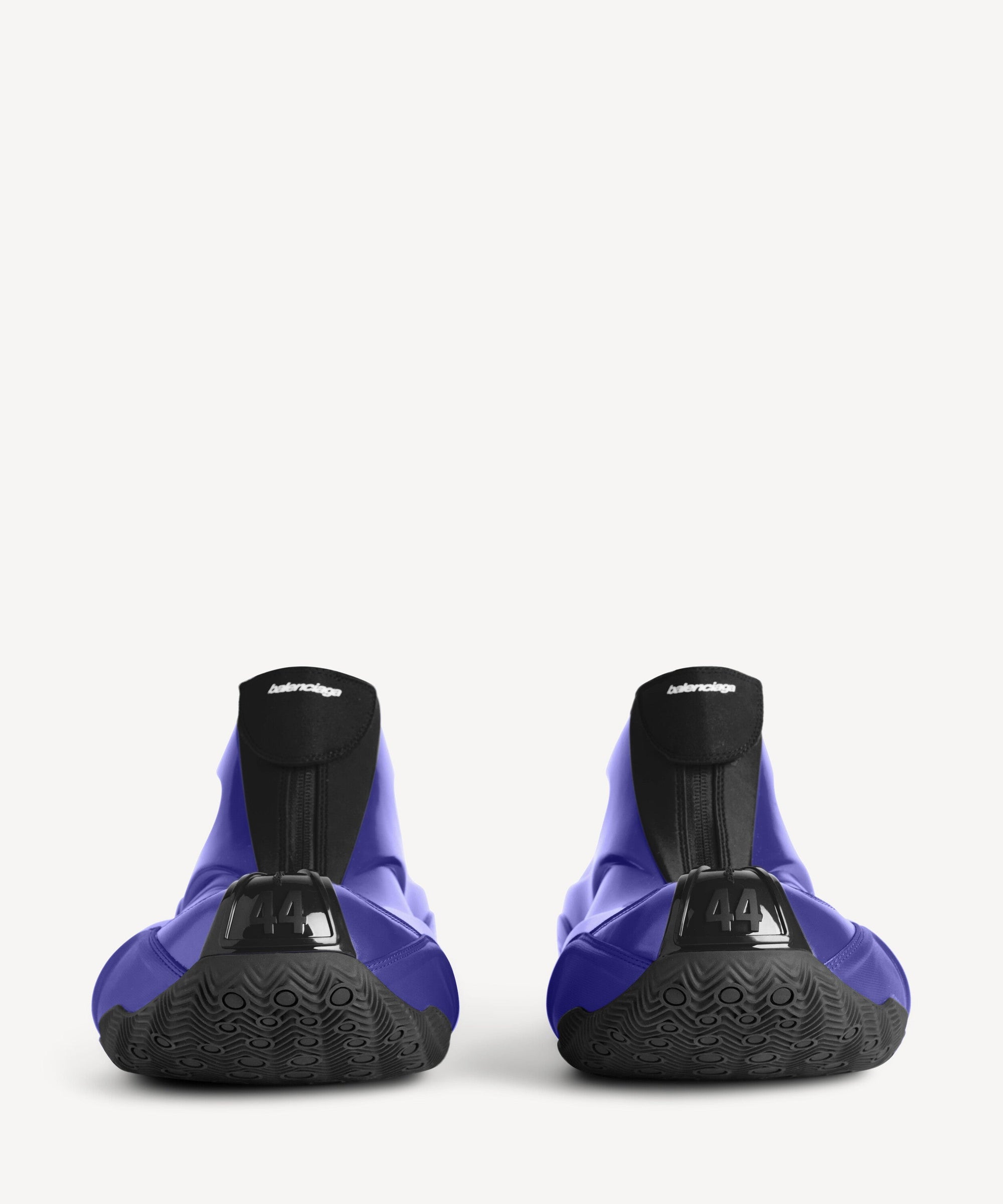 Basketball Sneakers - Blue Metallic
