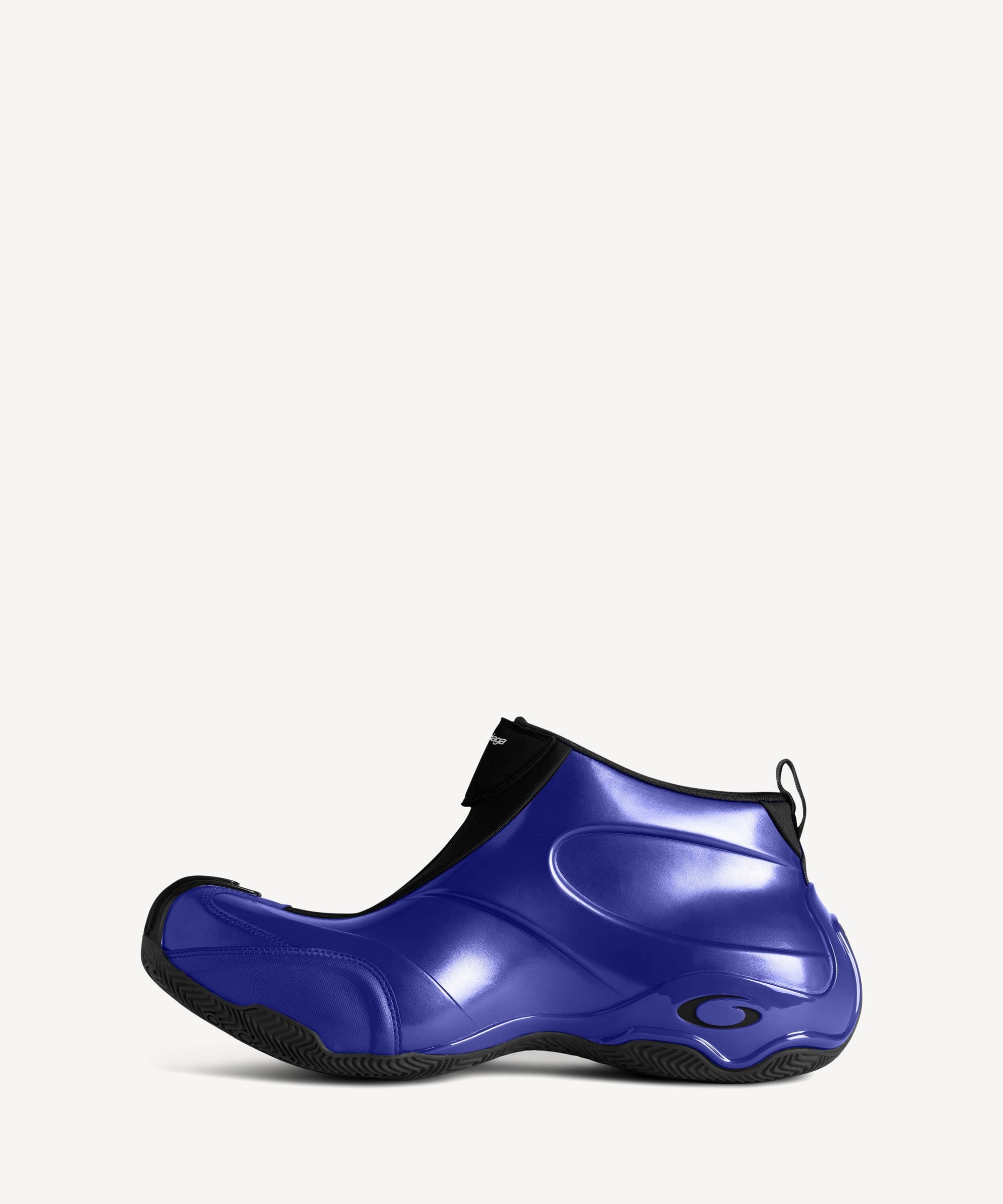 Basketball Sneakers - Blue Metallic