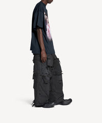 Kim K Oversized T-Shirt - Faded Black