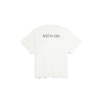 Basketball Sneaker T-Shirt Oversized - Dirty White