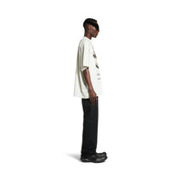 Basketball Sneaker T-Shirt Oversized - Dirty White