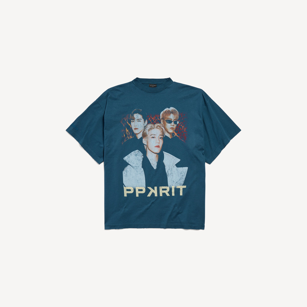 PP Krit Oversized T-Shirt - Dark Blue