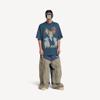 PP Krit Oversized T-Shirt - Dark Blue