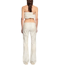 Cut-Off Pants - Dirty White