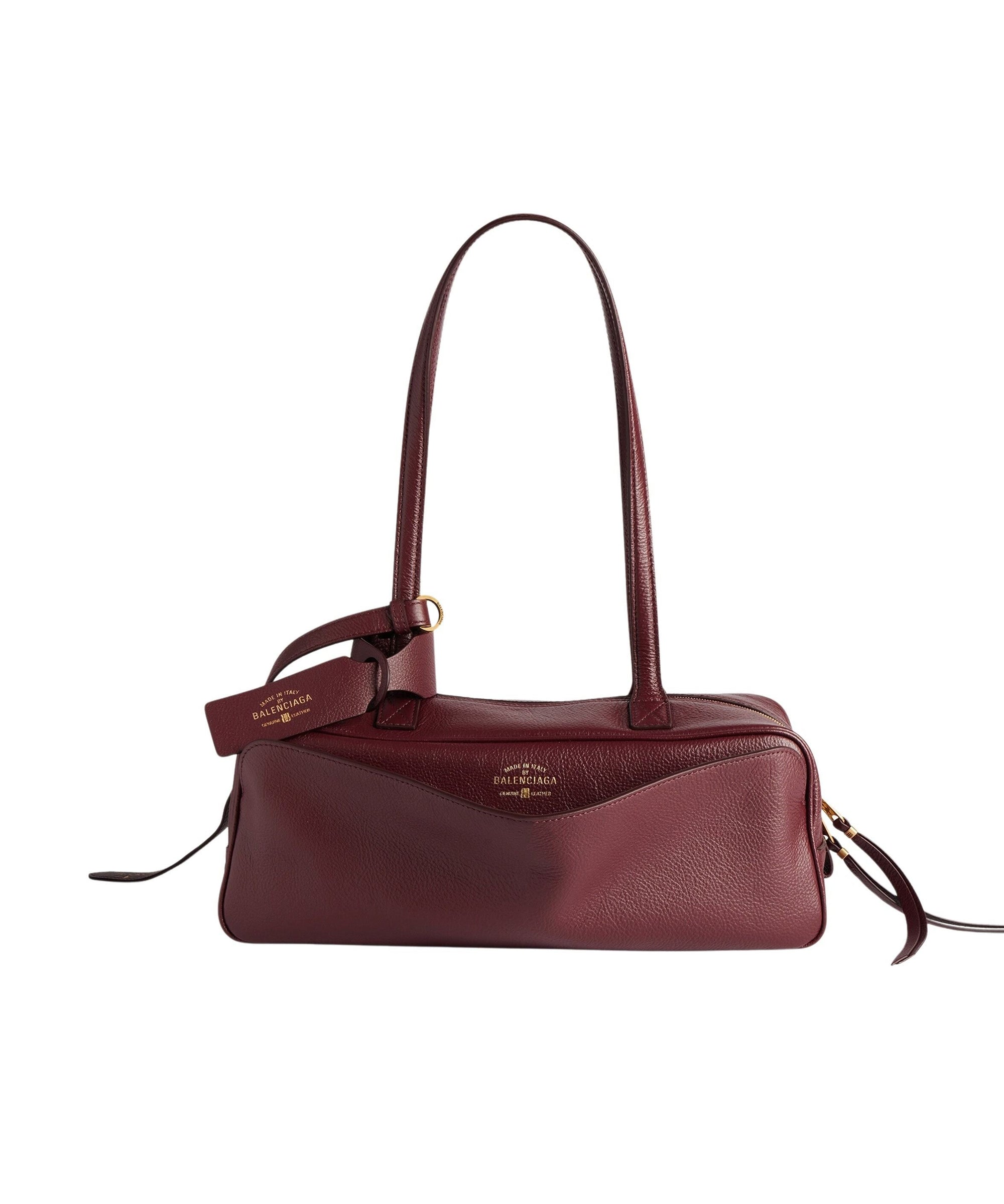 Carrie Bowling Bag Small - Dark Burgundy