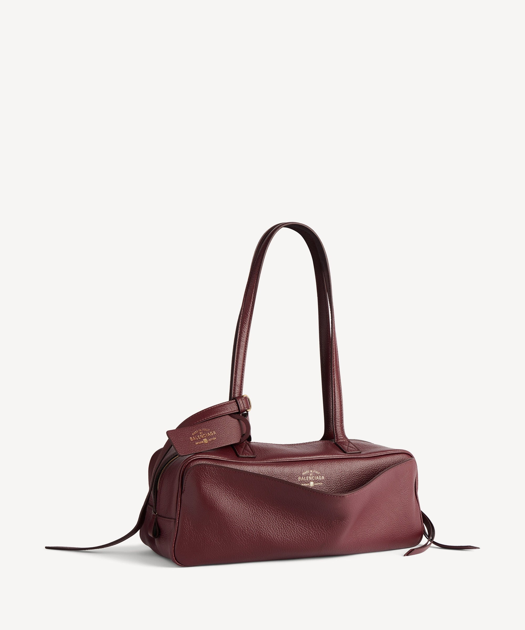 Carrie Bowling Bag Small - Dark Burgundy