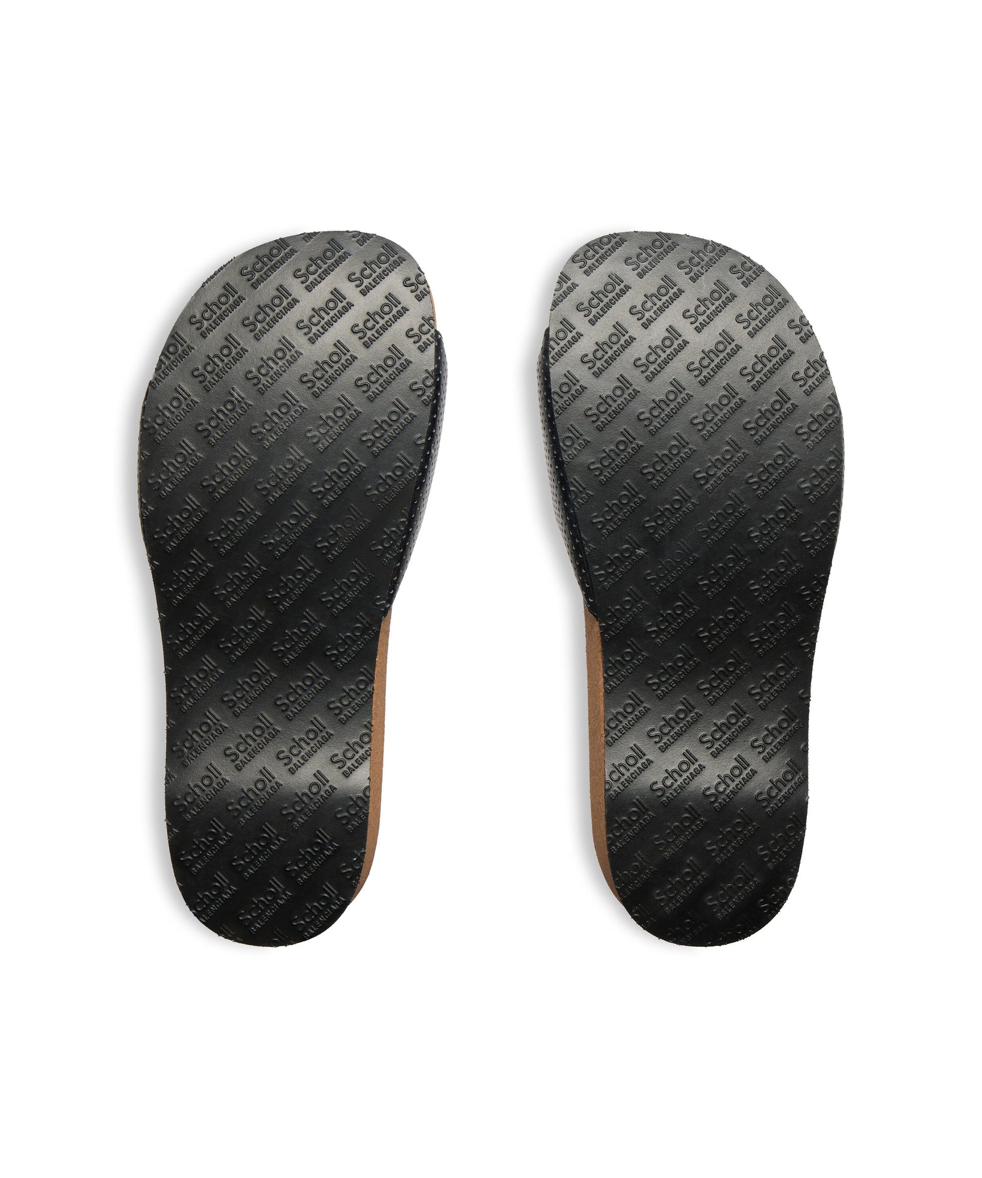 Balenciaga x Scholl Sandals - Black & Silver