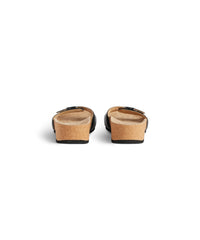 Balenciaga x Scholl Sandals - Black & Silver