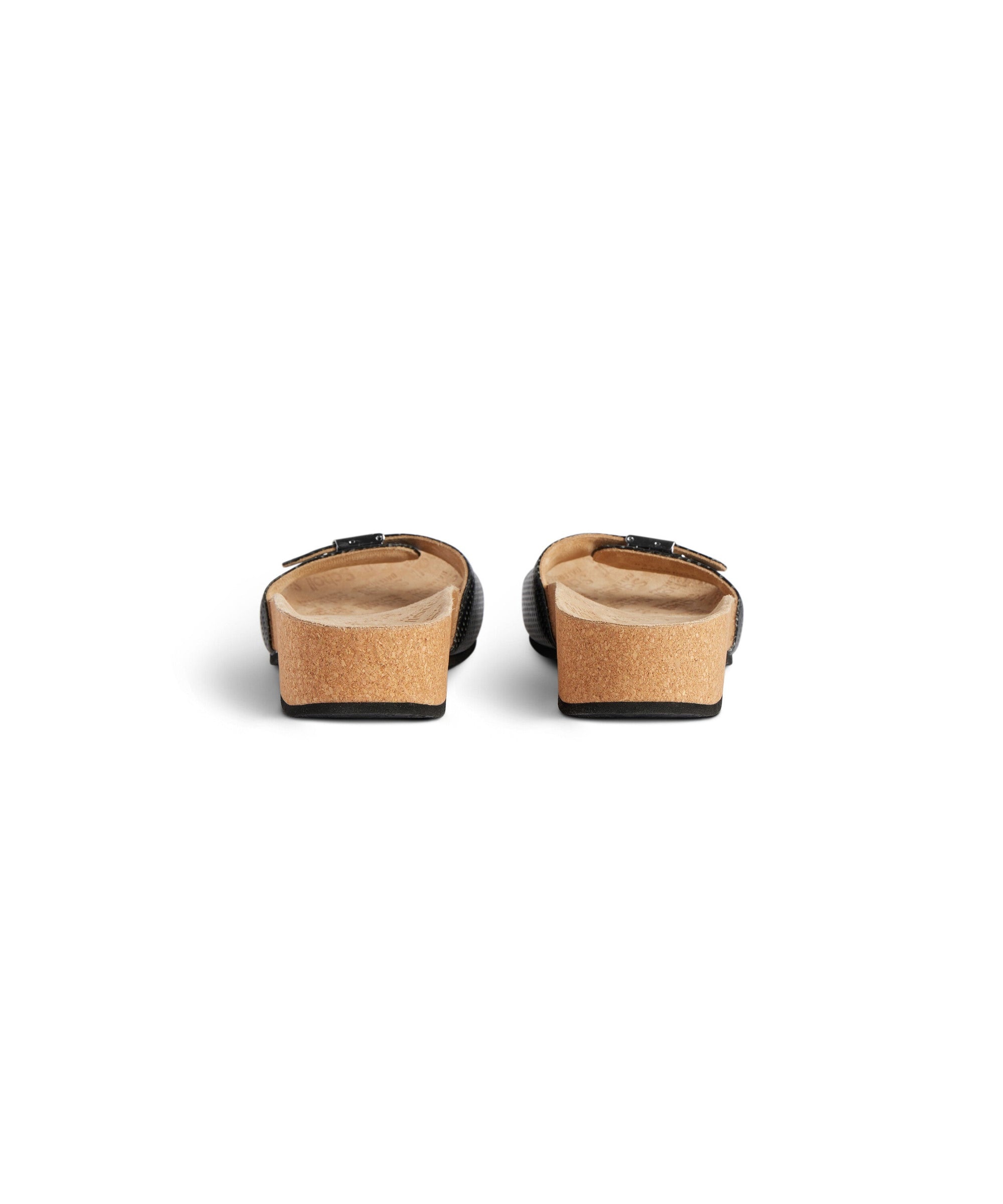 Balenciaga x Scholl Sandals - Black & Silver