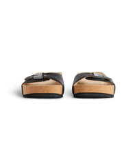 Balenciaga x Scholl Sandals - Black & Silver