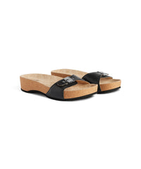 Balenciaga x Scholl Sandals - Black & Silver