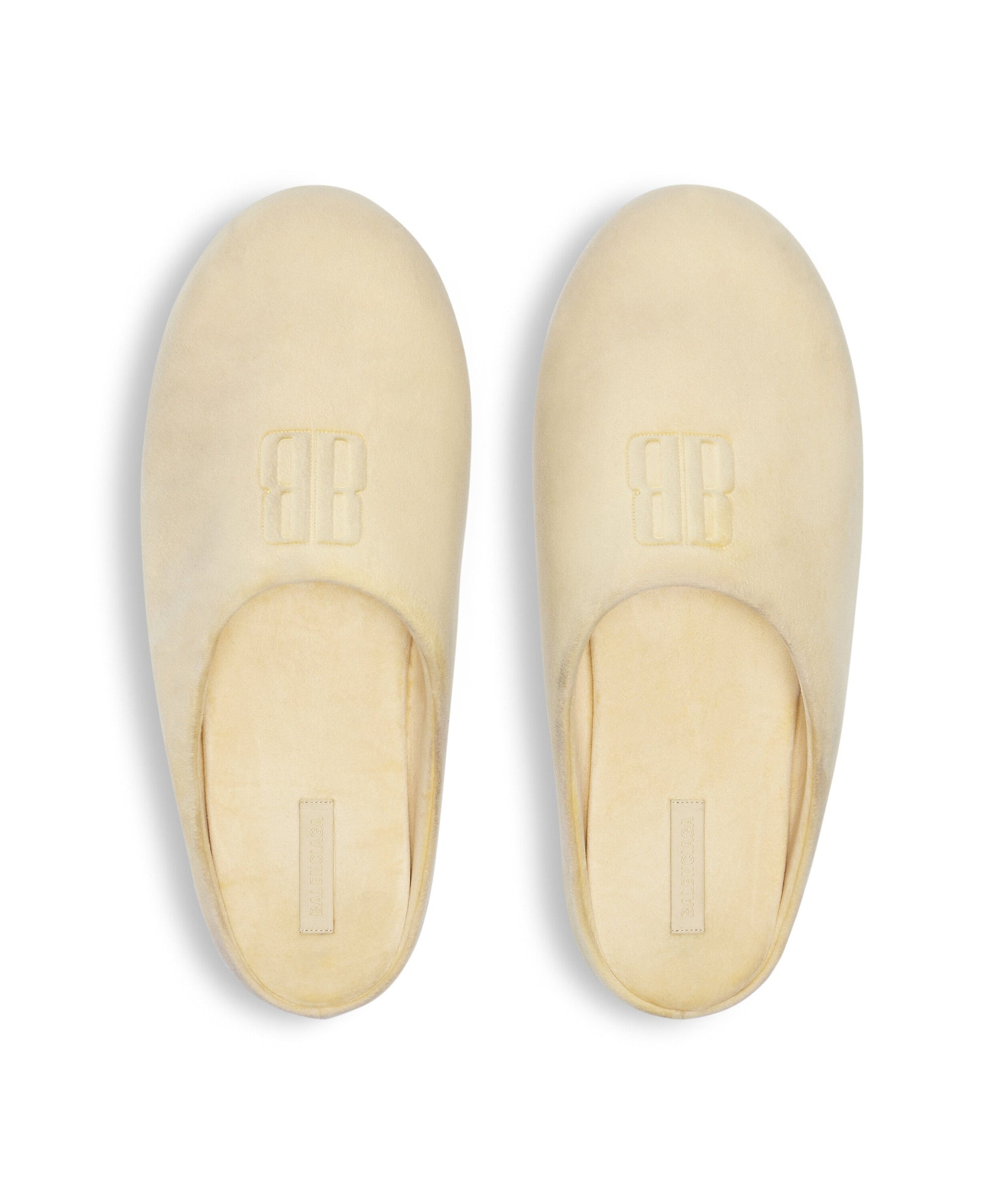Château Flat Mules - Butter Yellow