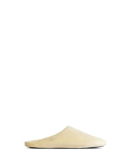 Château Flat Mules - Butter Yellow