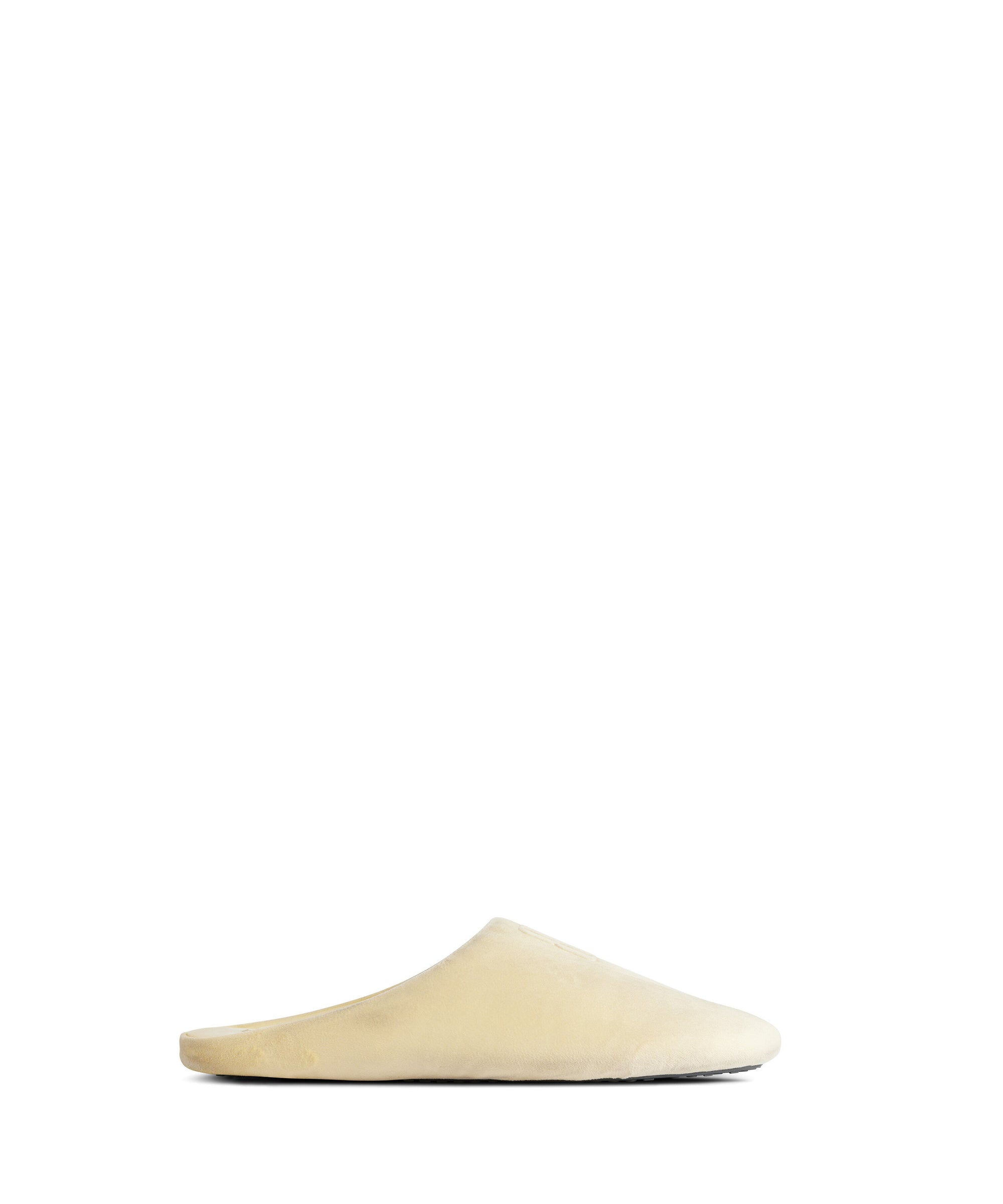 Château Flat Mules - Butter Yellow