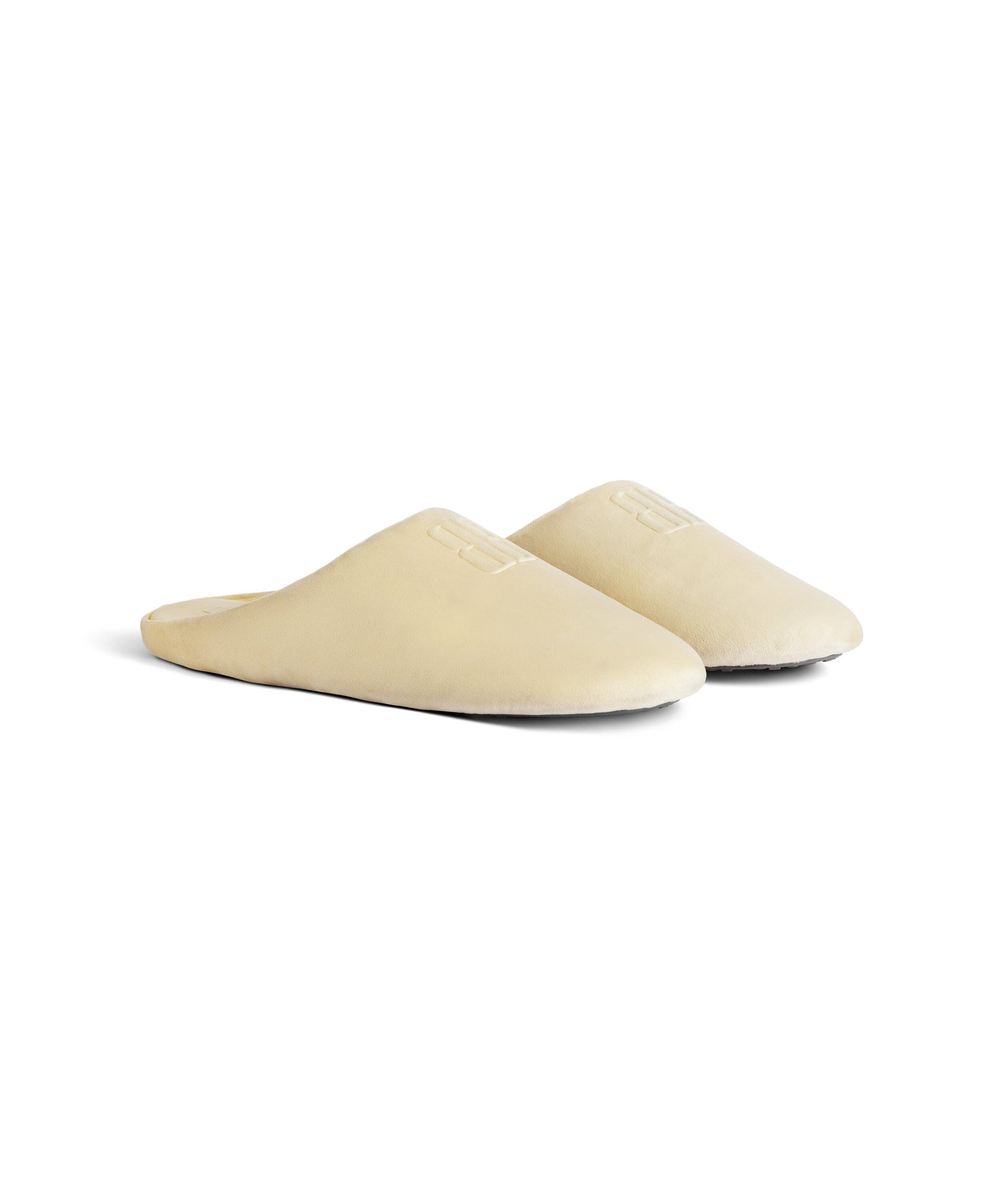 Château Flat Mules - Butter Yellow