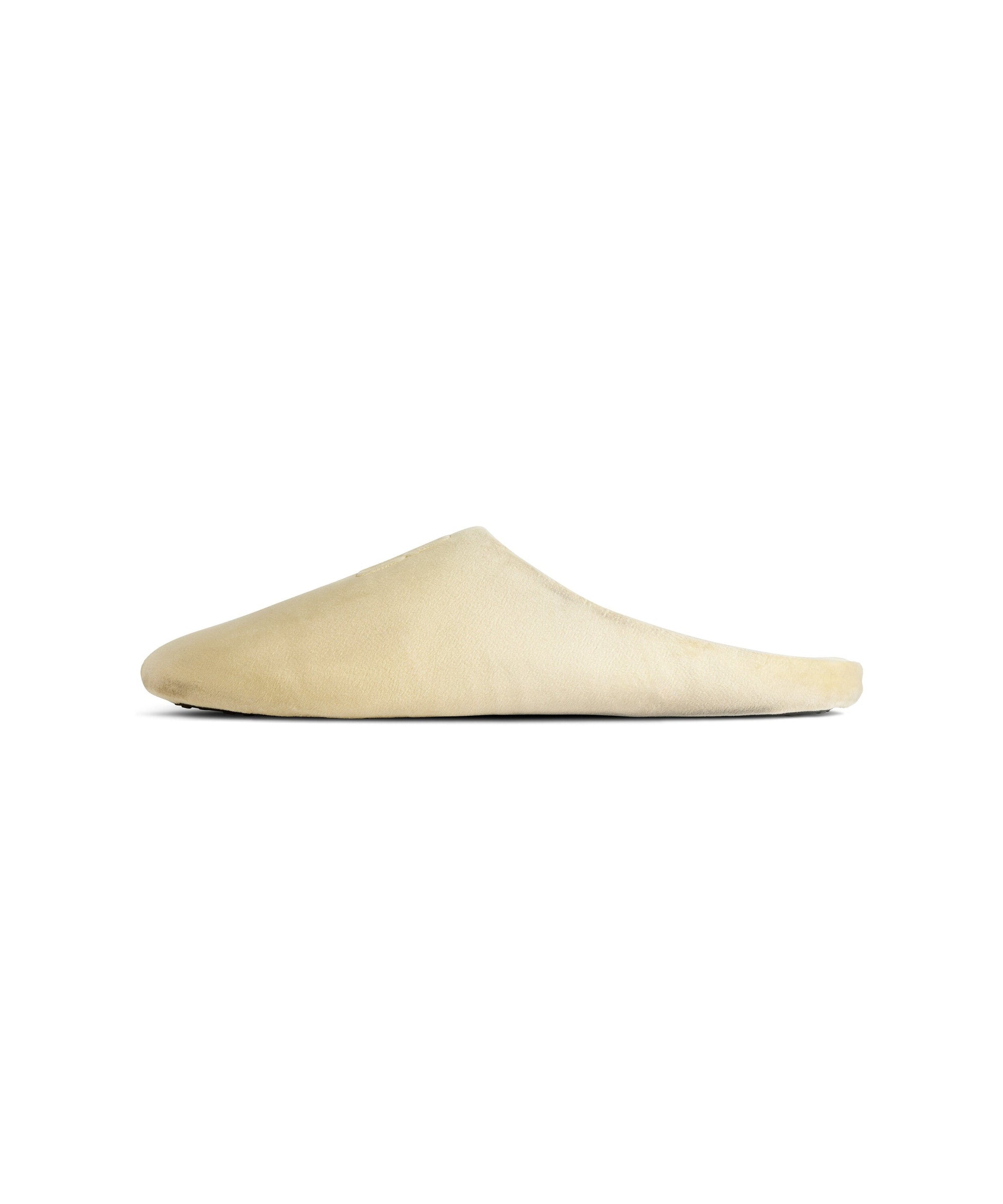 Château Flat Mules - Butter Yellow