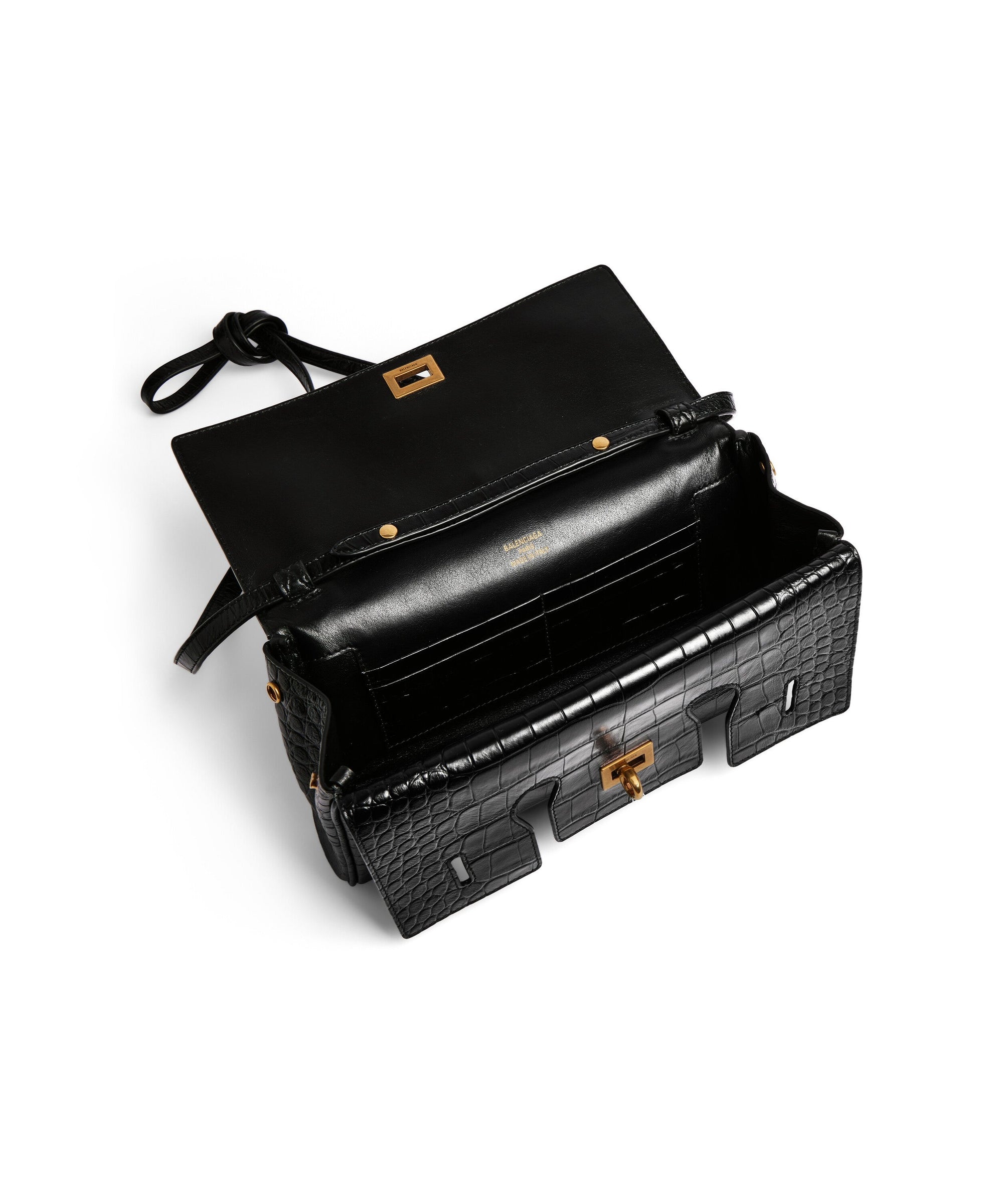Bel Air Clutch On Strap Small - Black