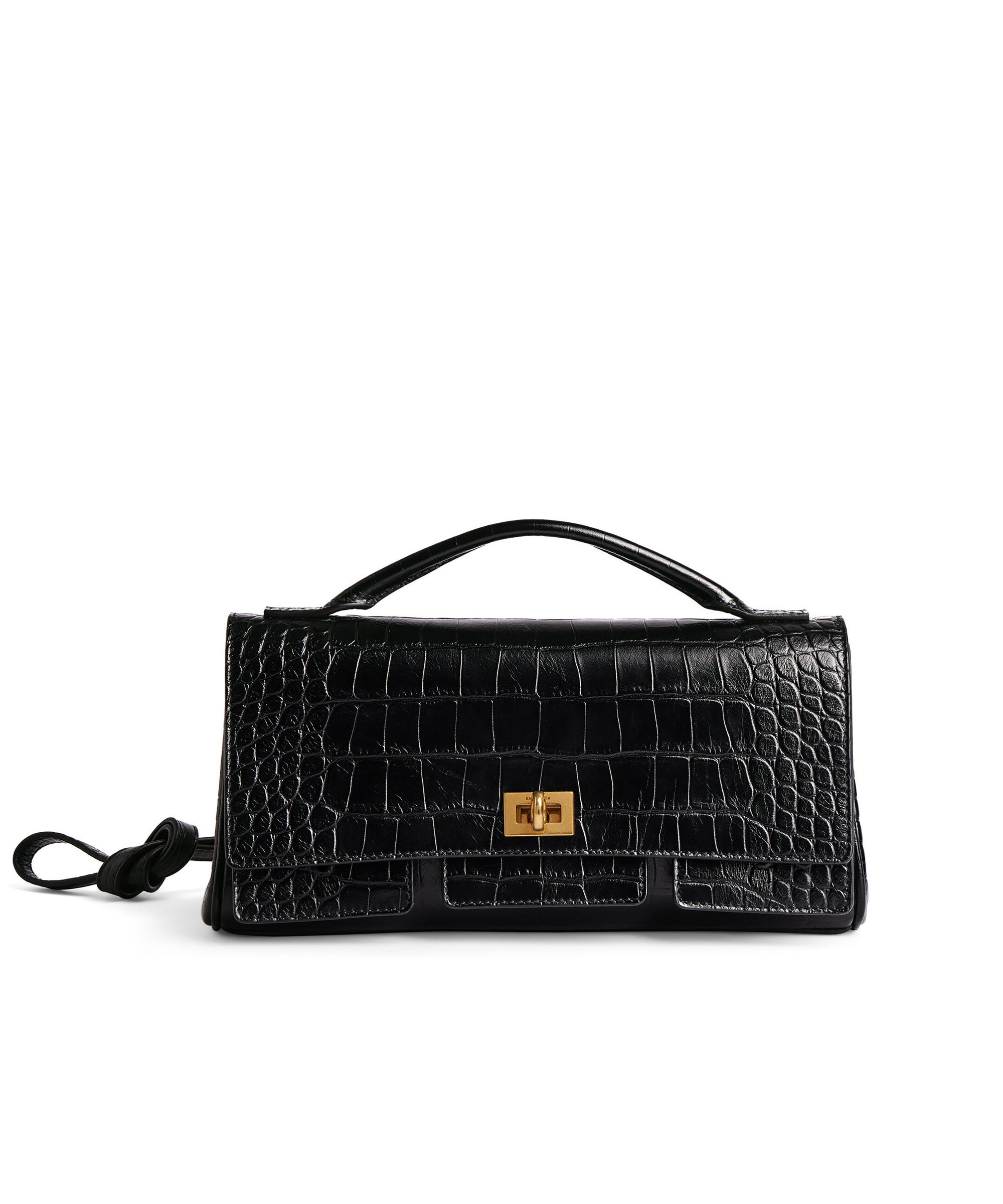 Bel Air Clutch On Strap Small - Black