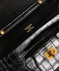 Bel Air Clutch On Strap Small - Black