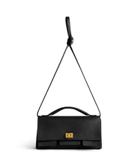 Bel Air Clutch On Strap Small - Black