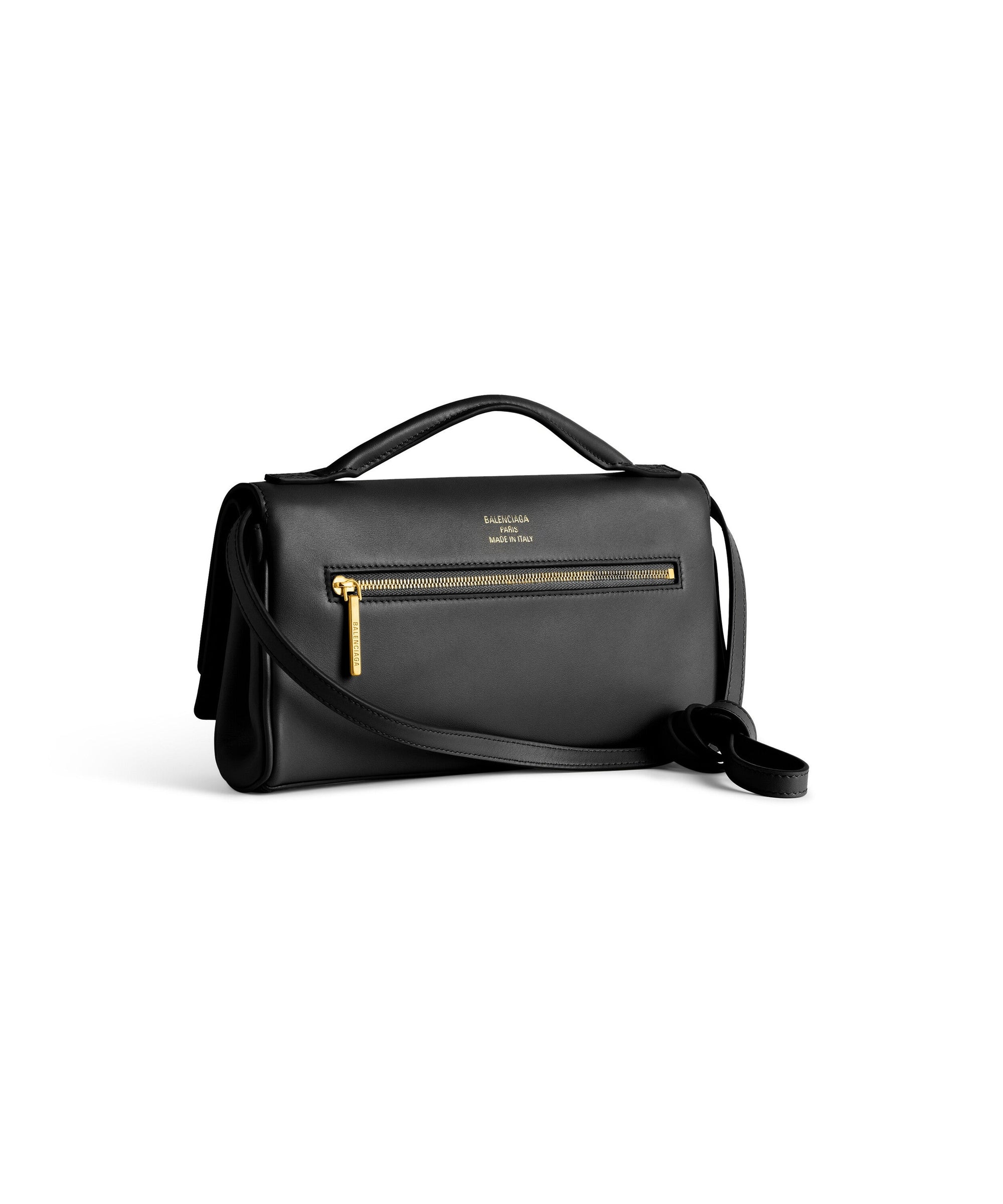 Bel Air Clutch On Strap Small - Black