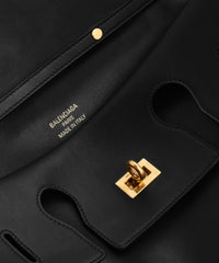 Bel Air Clutch On Strap Small - Black