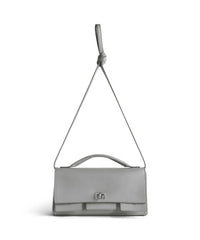 Bel Air Clutch On Strap Small - Cloud Grey