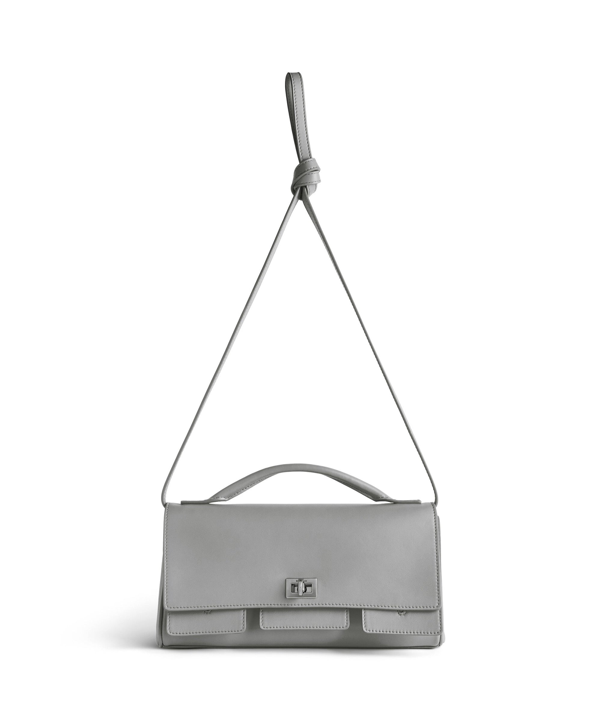 Bel Air Clutch On Strap Small - Cloud Grey