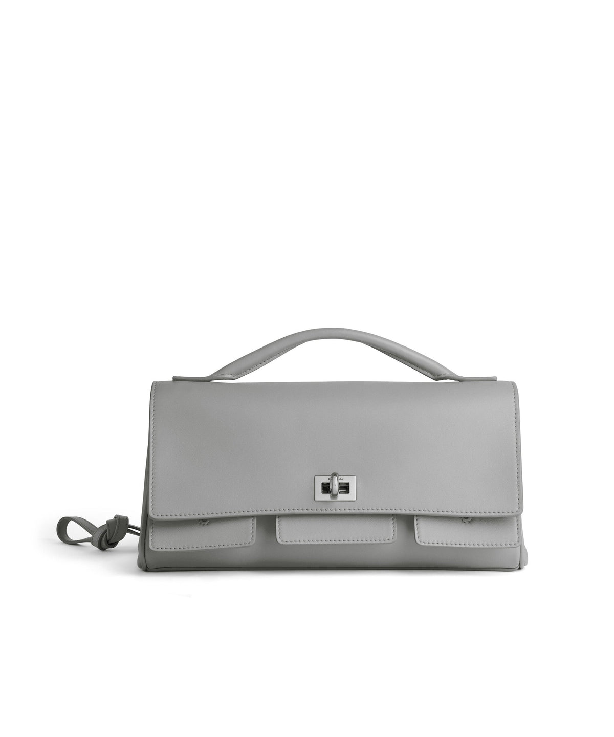 Bel Air Clutch On Strap Small - Cloud Grey