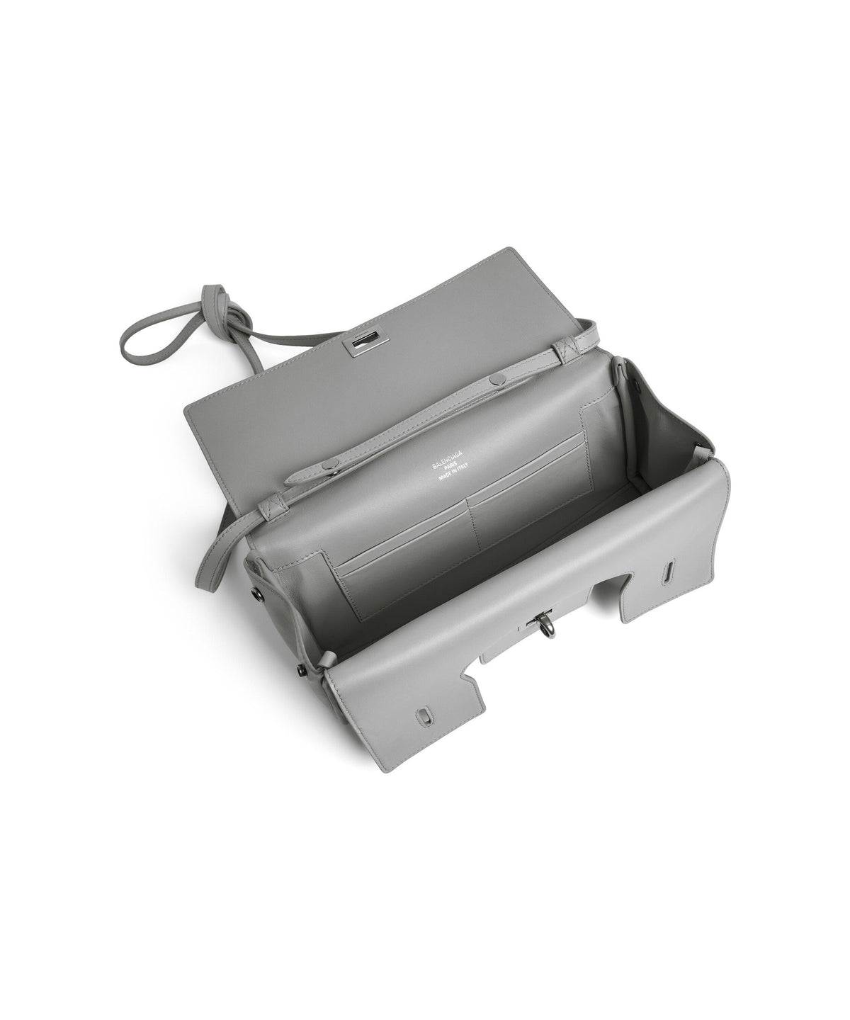 Bel Air Clutch On Strap Small - Cloud Grey
